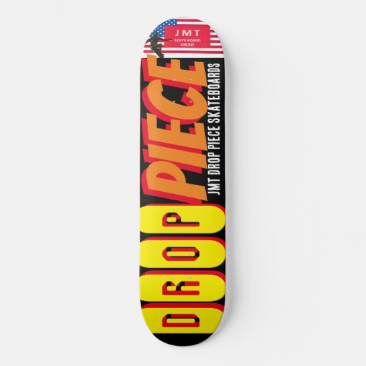 DROP PIECE JMT 8 1/4" Skateboarddecke Skateboard (Vorderseite)