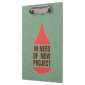 Drop-Symbol benötigt Projekt Red Klemmbrett (Links)