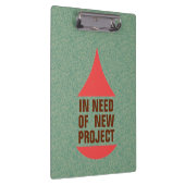 Drop-Symbol benötigt Projekt Red Klemmbrett (Rechts)