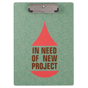 Drop-Symbol benötigt Projekt Red Klemmbrett