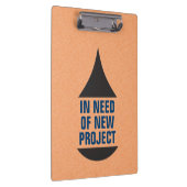 Drop-Symbol benötigt Projekt schwarz Klemmbrett (Rechts)