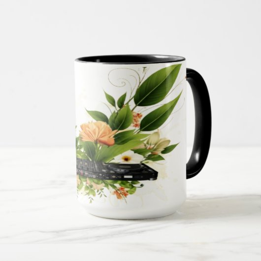 Drop the Beat DJ Tasse Set (VorderseiteRechts)