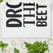 Drop the beet geschirrtuch (Gefaltet)