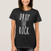 Drop the Rock Sobriety nüchtern Leben OM Erholung T-Shirt (Vorderseite)