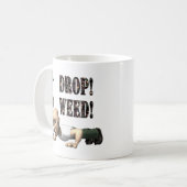 Drop Weed Kaffeetasse (Vorderseite Links)