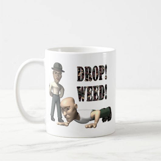 Drop Weed Kaffeetasse (Links)