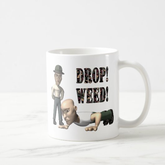 Drop Weed Kaffeetasse (Rechts)