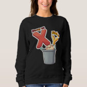 Drop your ex savage quote sweatshirt (Vorderseite)