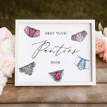 Drop Your Panties French Lingerie Brautparty Fotodruck<br><div class="desc">Stellen Sie dieses lustige Foto-Print in Ihr Brautparty!</div>