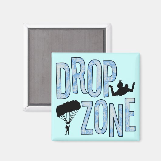 Drop-Zone Magnet (Vorderseite/Rückseite)