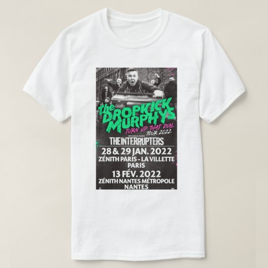 Dropkick Murphys T-Shirt (Design vorne)