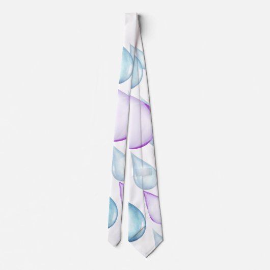 Droplet Design Necktie Krawatte (Rückseite)