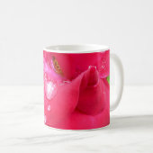 Droplets auf Petals-Tasse Kaffeetasse (VorderseiteRechts)