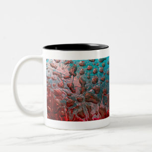 Droplets R&B Zweifarbige Tasse