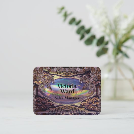 Dropletsyn-Berufliche Visitenkarte (Stehend Vorderseite)