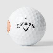 Droplyt Golf Aura Logo 3er-Pack Callaway Golfbälle (Logo)