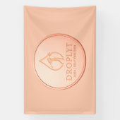 Droplyt Golf Aura Logo Banner (Vertikal)