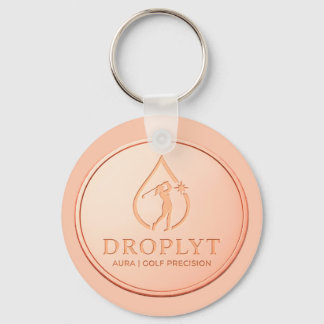 Droplyt Golf Aura Logo Schlüsselanhänger
