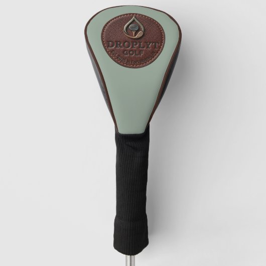 Droplyt Golf Rustic Driver / Golfschlägerabdeckung Headcover (Vorderseite)