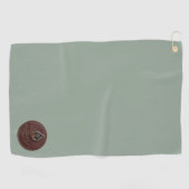 Droplyt Golf Rustic Logo Golf Handtuch (Horizontal)