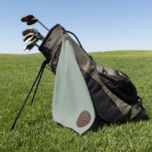Droplyt Golf Rustic Logo Golf Handtuch (Gras)
