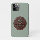 Droplyt Golf Rustic Logo iPhone-Hülle Case-Mate iPhone Hülle (Rückseite)