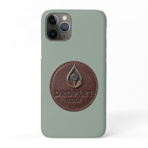 Droplyt Golf Rustic Logo iPhone-Hülle