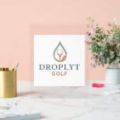 Droplyt Golf Signature Acryl-Schild Acrylschild (Hochzeit)