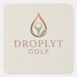 Droplyt Golf Signature Aufkleber