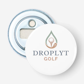 Droplyt Golf Signature Button Bottle Opener Flaschenöffner