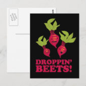 Droppin-Beeren Postkarte (Vorne/Hinten)
