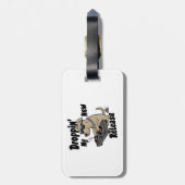 Droppin' Mein neuer Release-Dog Angesagt-Hop Gepäckanhänger (Rückseite vertikal)