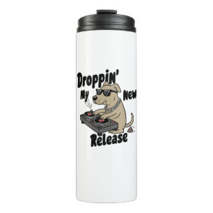 Droppin' Mein neuer Release-Dog Angesagt-Hop Thermosbecher