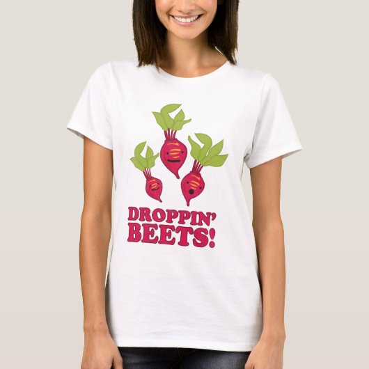 Droppin rote Rüben T-Shirt (Vorderseite)