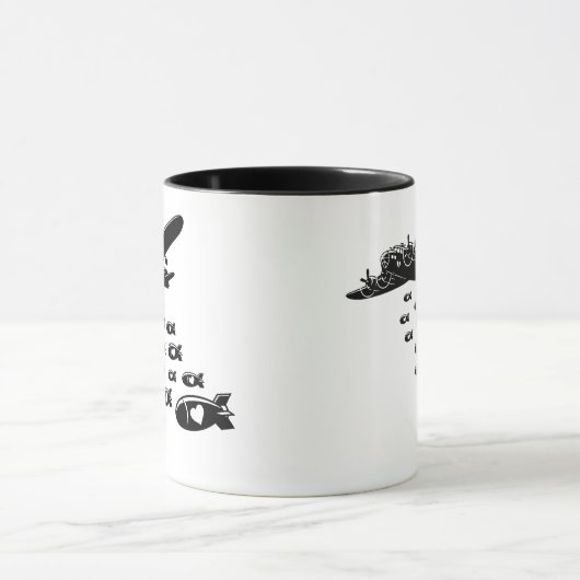 Dropping Love Bombs Tasse (Zentrum)