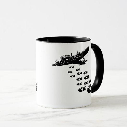 Dropping Love Bombs Tasse (VorderseiteRechts)