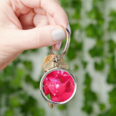Drops auf Petals Premium Key Ring Schlüsselanhänger (Hand)