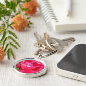Drops auf Petals Premium Key Ring Schlüsselanhänger (Seite)
