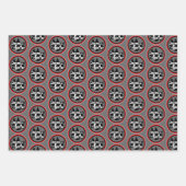 Drops-Kreis des Chemieingenieurs Geschenkpapier Set (Vorderseite 3)