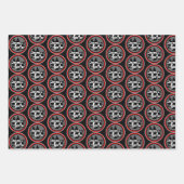 Drops-Kreis des Chemieingenieurs Geschenkpapier Set (Vorderseite)