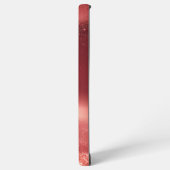 Drops of Passion Red Glitter Heart Art Phone Case Samsung Galaxy Hülle (Linke Seite)