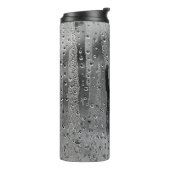 Drops of rain on window thermosbecher (Nach links gedreht)