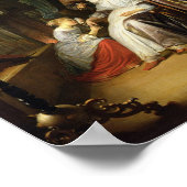 Dropsische Frau, c.1663 Poster (Ecke)