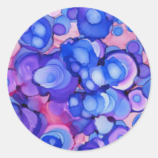 DropsOfColor Runder Aufkleber