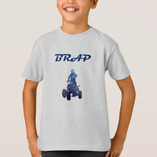 Droschke-Reiter-T-Shirt Brap Jungen-ATV T-Shirt