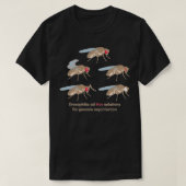 Drosophila Mutationen Ad Hox Lösungen für Genom O T-Shirt (Design vorne)
