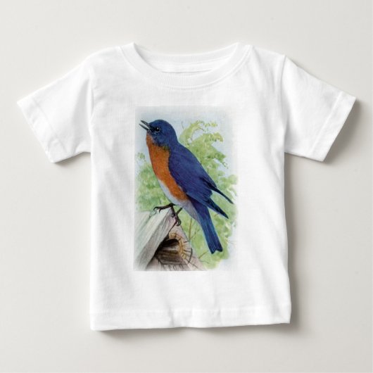 Drossel Baby T-shirt (Vorderseite)