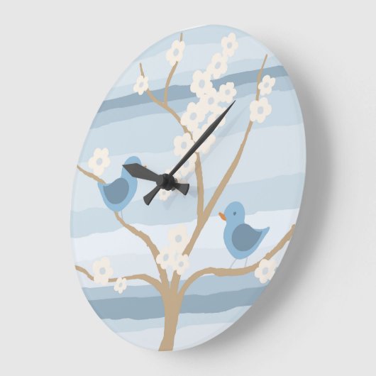 Drossel-Baumuhr Große Wanduhr (Winkel)