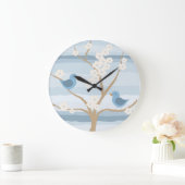 Drossel-Baumuhr Große Wanduhr (Zuhause)