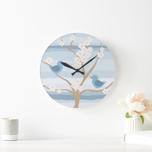 Drossel-Baumuhr Große Wanduhr (Zuhause)